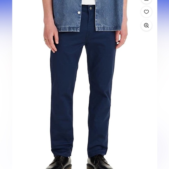 NWT Levi's Navy Blue Twill 541 Athletic Taper Jeans - Picture 7 of 9